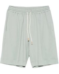 Gran Sasso - Short En Coton À Lien De Resserrage - Lyst