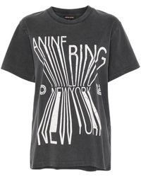 Anine Bing - Colby Bing New York T-shirt - Lyst