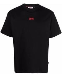 Gcds - Logo-Print Cotton T-Shirt - Lyst