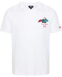 Mc2 Saint Barth - X Superman T-Shirt mit Stickerei - Lyst