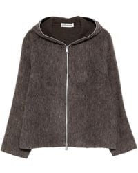 Our Legacy - Felpa Con Cappuccio E Zip - Lyst