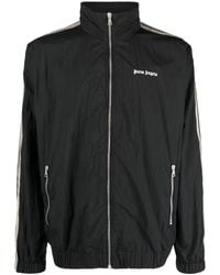 Palm Angels - Logo-Print Side-Stripe Track Jacket - Lyst