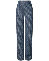 Tory Burch - Vaqueros Rectos Con Motivo - Lyst