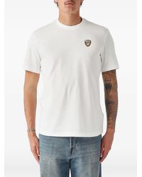 Blauer - Logo-Patch T-Shirt - Lyst