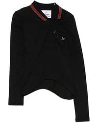 Vivienne Westwood - Asymmetric Long-Sleeve Top - Lyst