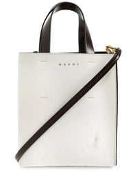 Marni - Mini Cabas Museo En Cuir - Lyst