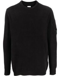 C.P. Company - Crew Neck Cotton Sweater - Lyst