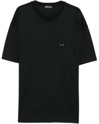 Mugler - Metallic-Piercing T-Shirt - Lyst