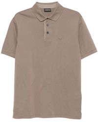 Emporio Armani - Eagle-Logo Polo Shirt - Lyst