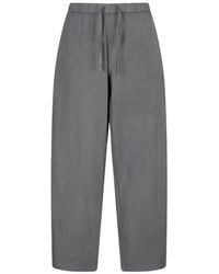 CROQUIS - Buttoned-Hem Trousers - Lyst