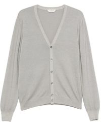 Gran Sasso - V-Neck Buttoned Cardigan - Lyst