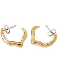 Trussardi - Organic-Shape Earrings - Lyst