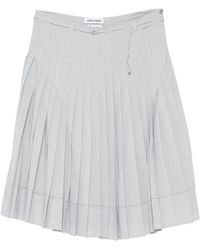 Low Classic - Pleated Midi Skirt - Lyst