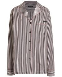 Dolce & Gabbana - Striped Poplin Shirt - Lyst