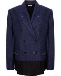 CuAnna - Margie Double-Breasted Blazer - Lyst