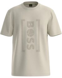 BOSS - Emed-Logo T-Shirt - Lyst