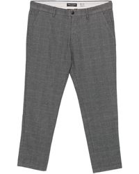 Marc O' Polo - Check-Print Trousers - Lyst
