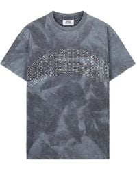 Gcds - Logo-Studded Washed T-Shirt - Lyst