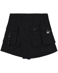 Izzue - Logo-Patch Shorts - Lyst