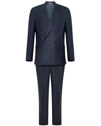 Franzese Collection - Berlusconi Double-Breasted Suit - Lyst