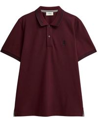 Pringle of Scotland - Piqué Tipped Polo Shirt - Lyst