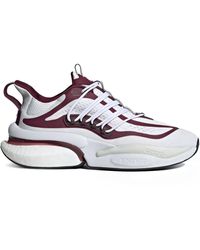 adidas - Mississippi State Alphaboost V1 "cloud White/team Maroon/cool Grey" スニーカー - Lyst