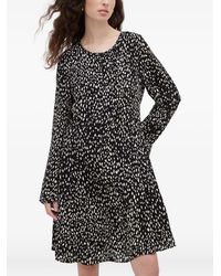 Marc O' Polo - Printed Long-Sleeve Mini Dress - Lyst