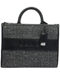 Liu Jo - Bolso shopper con motivo de espiga y lentejuelas - Lyst