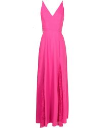 Lethicia Bronstein - Georgia レースディテール マキシドレス - Lyst