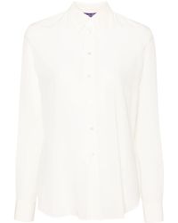 Ralph Lauren - `Hailey` Long Sleeve Shirt - Lyst