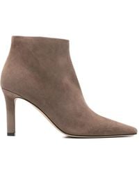 The Row - Carla Square-Toe Boots - Lyst