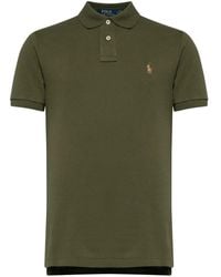 Polo Ralph Lauren - Polo Pony Piqué-Cotton Polo Shirt - Lyst