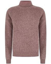 AROVESCIO - Gerippter Rollkragenpullover - Lyst