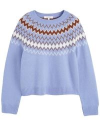 Chinti & Parker - Pull Fair Isle À Col Rond - Lyst