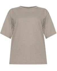 Rick Owens - Katoenen T-Shirt Met Korte Mouwen - Lyst