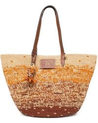 Anya Hindmarch - Woven Bow-Patch Tote Bag - Lyst