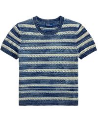 Polo Ralph Lauren - Gestreiftes T-Shirt - Lyst