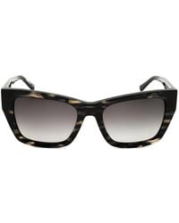 DKNY - Cat-Eye Tortoiseshell-Effect Sunglasses - Lyst