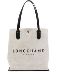 Longchamp - Shopper Mit Logo-Print - Lyst