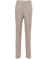 Jil Sander - Checked Tailored Trousers - Lyst
