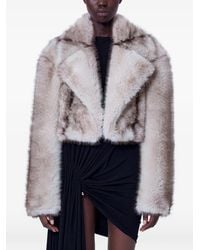 Sportmax - Faux-Fur Cropped Jacket - Lyst