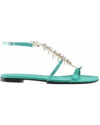 Giuseppe Zanotti - X Antonioli Slim 2.0 Flat Sandals - Lyst