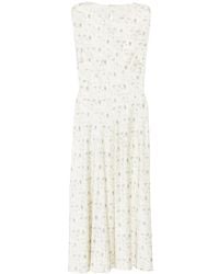 Doen - Adelana Floral-Print Midi Dress - Lyst