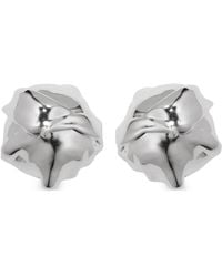 COMPLETEDWORKS - Conked Out Crumpled Earrings - Lyst