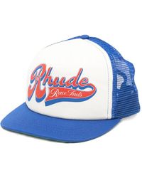 Rhude - Logo-Detail Trucker Cap - Lyst
