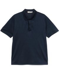 Canali - Polo de tejido jersey - Lyst