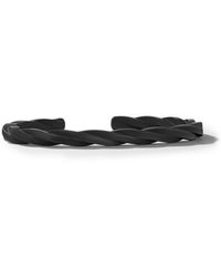 David Yurman - Twisted Cable Cuff Bracelet - Lyst