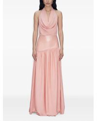 ATOIR - Cowl-Neck Gathered Dress - Lyst
