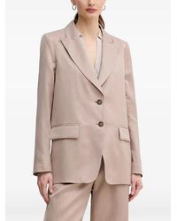 MARC AUREL - Button-Up Blazer - Lyst