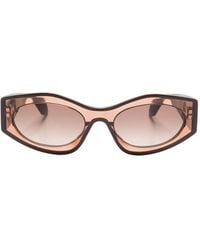 Alaïa - Oval-Frame Sunglasses - Lyst